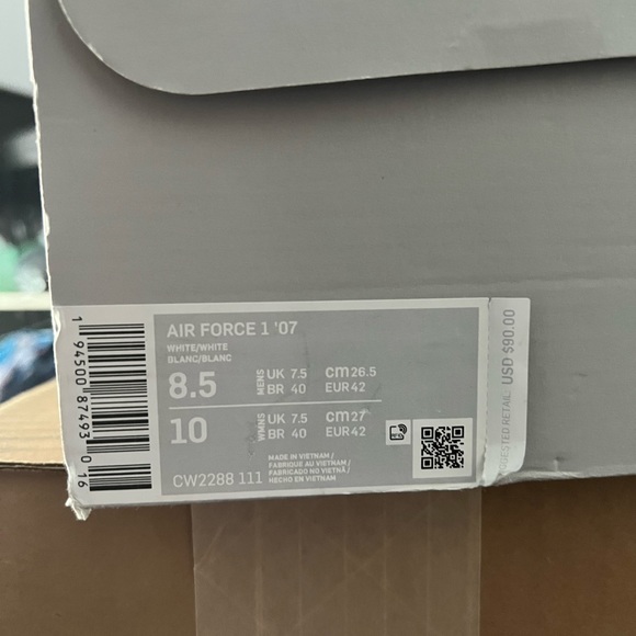 NIKE AIRFORCE 1 - Picture 6 of 9